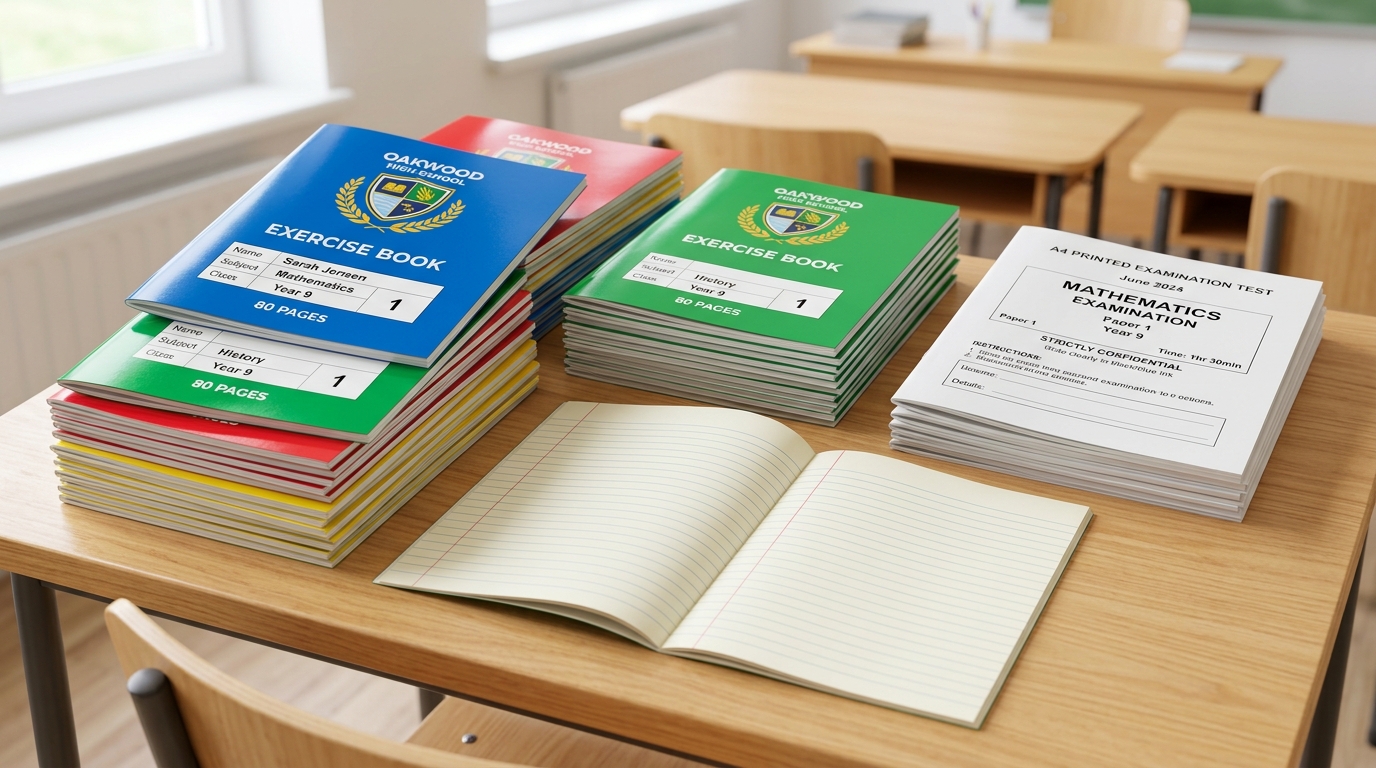 School Exercise Books